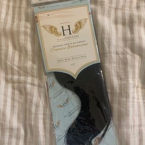 HALOCOUTURE Extensions 12” #1 - Black